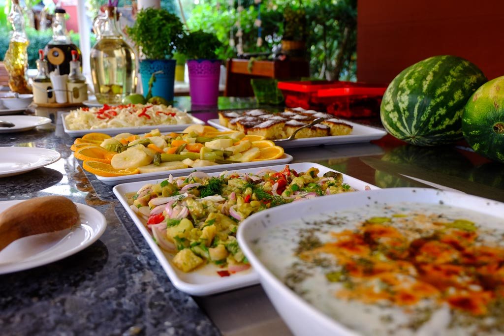 Table — Erendiz Garden Hotel