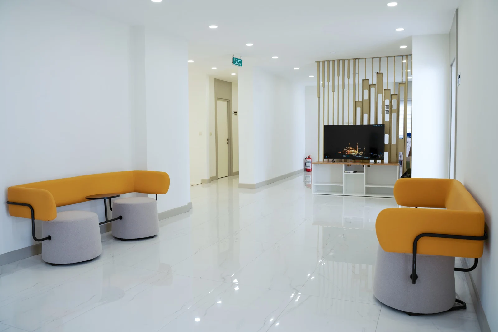 Zona de espera de Premium Art Dental Clinic